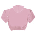 Baby Pink-Arctic White - Back - Awdis Kids Varsity Hooded Sweatshirt - Hoodie - Schoolwear