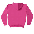 Hot Pink - French Navy - Back - Awdis Kids Varsity Hooded Sweatshirt - Hoodie - Schoolwear