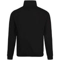 Deep Black - Back - Awdis Mens Plain Sophomore ¼ Zip Sweatshirt