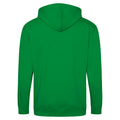 Kelly Green - Back - Awdis Plain Mens Hooded Full Zip Hoodie - Zoodie