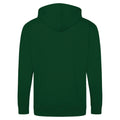 Forest Green - Back - Awdis Plain Mens Hooded Full Zip Hoodie - Zoodie