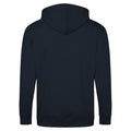 Oxford Navy - Back - Awdis Plain Mens Hooded Full Zip Hoodie - Zoodie