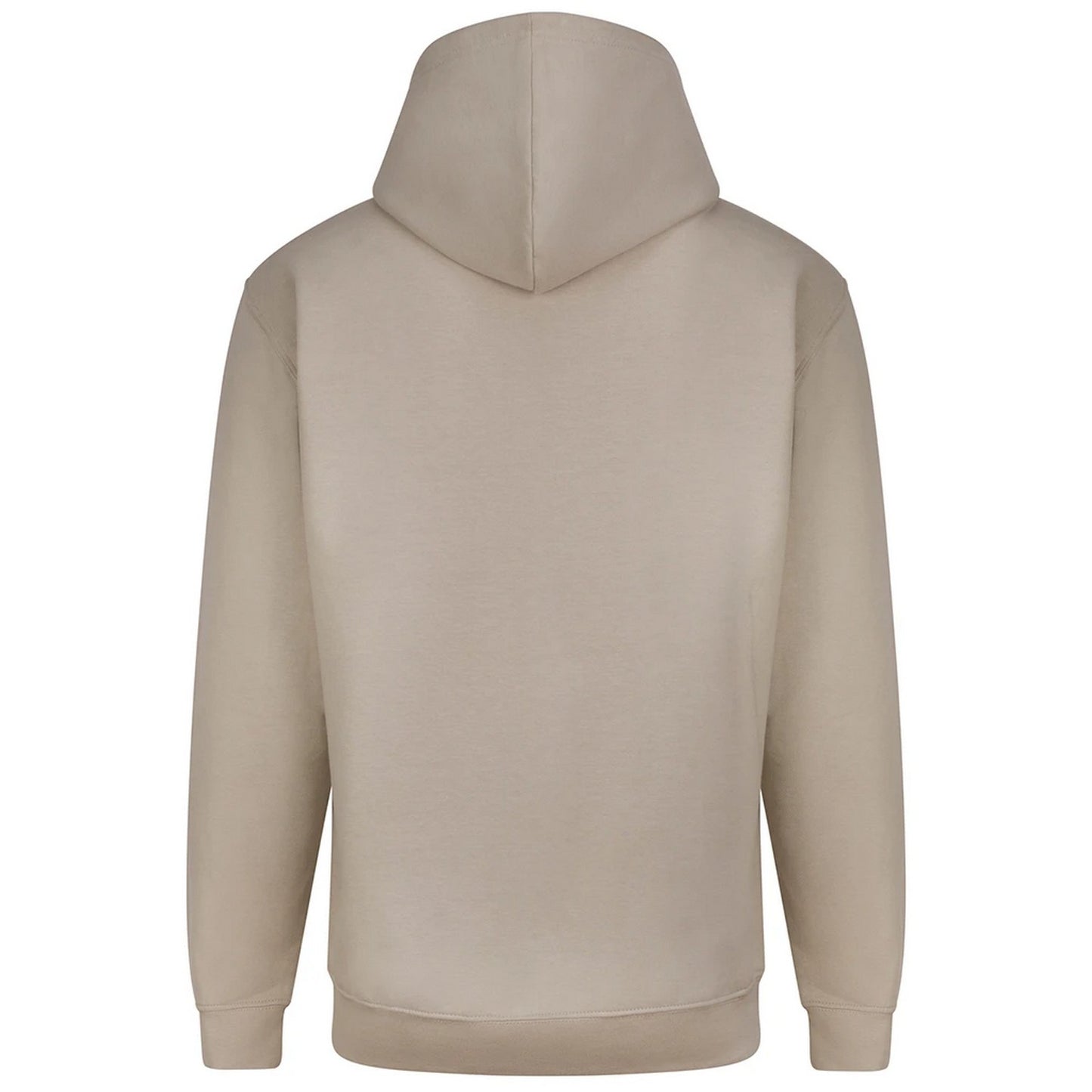 Natural Stone - Back - Awdis Plain Mens Hooded Full Zip Hoodie - Zoodie
