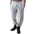 Heather Grey - Back - Awdis Mens Heavyweight Campus Sweatpants - Jogging Bottoms