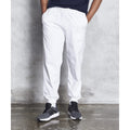 Arctic White - Back - Awdis College Cuffed Sweatpants - Jogging Bottoms