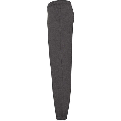 Charcoal - Side - Awdis College Cuffed Sweatpants - Jogging Bottoms