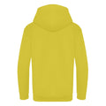 Sun Yellow - Back - Awdis Kids Unisex Hooded Sweatshirt - Hoodie - Zoodie