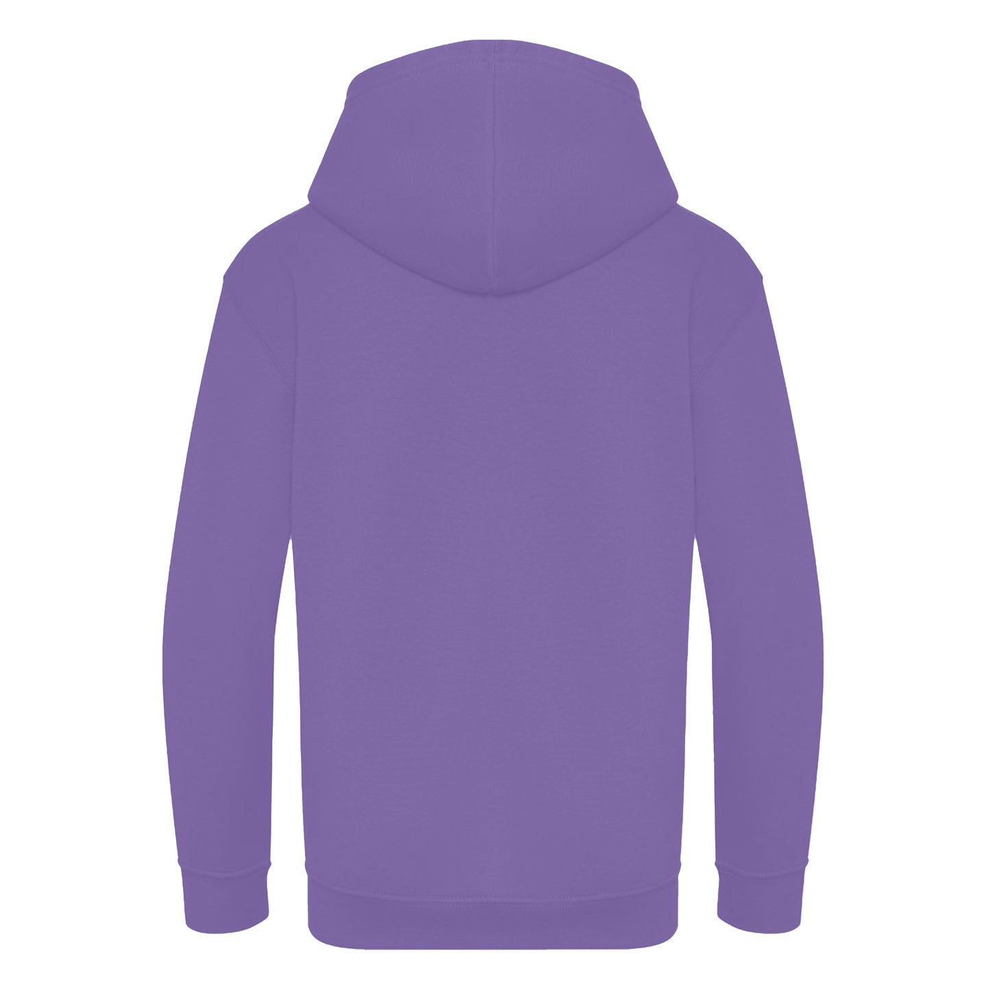 Digital Lavender - Back - Awdis Kids Unisex Hooded Sweatshirt - Hoodie - Zoodie