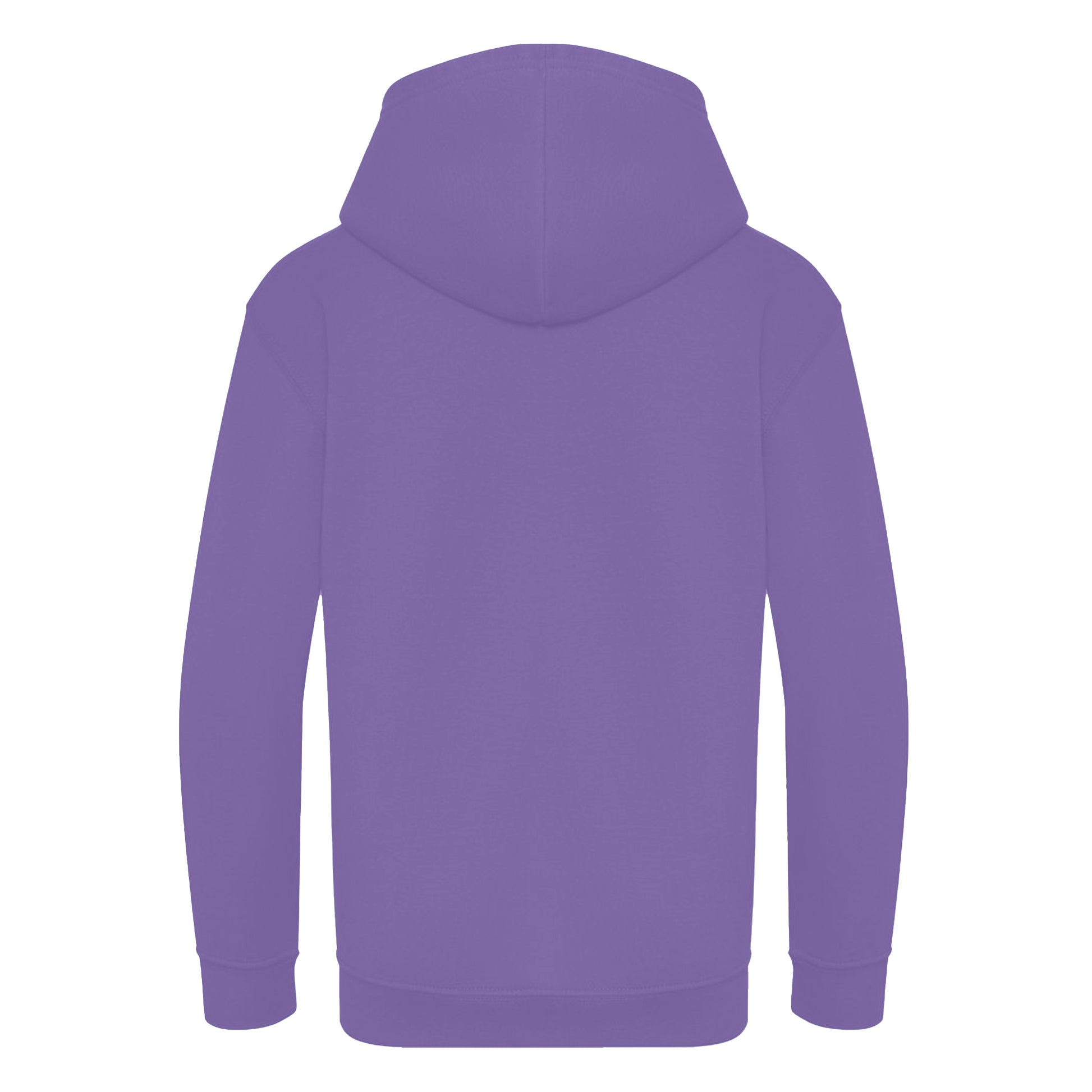 Digital Lavender - Back - Awdis Kids Unisex Hooded Sweatshirt - Hoodie - Zoodie