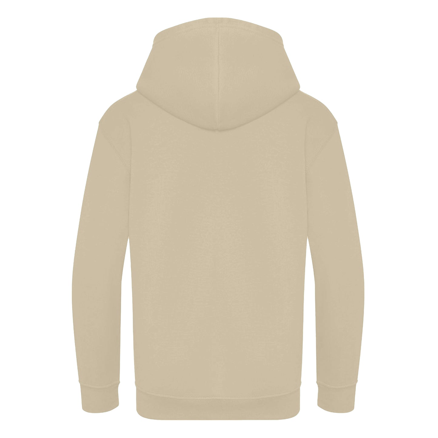 Desert Sand - Back - Awdis Kids Unisex Hooded Sweatshirt - Hoodie - Zoodie
