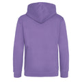 Digital Lavender - Back - Awdis Kids Unisex Hooded Sweatshirt - Hoodie - Zoodie