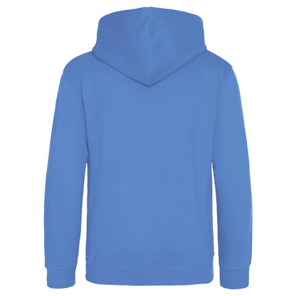 Royal Blue - Back - Awdis Kids Unisex Hooded Sweatshirt - Hoodie - Zoodie