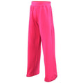 Hot Pink - Front - Awdis Childrens Unisex Jogpants - Jogging Bottoms - Schoolwear