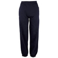 French Navy - Front - Awdis Childrens Cuffed Jogpants - Jogging Bottoms - Schoolwear
