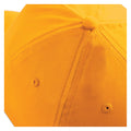 Gold - Lifestyle - Beechfield Unisex Plain Original 5 Panel Baseball Cap
