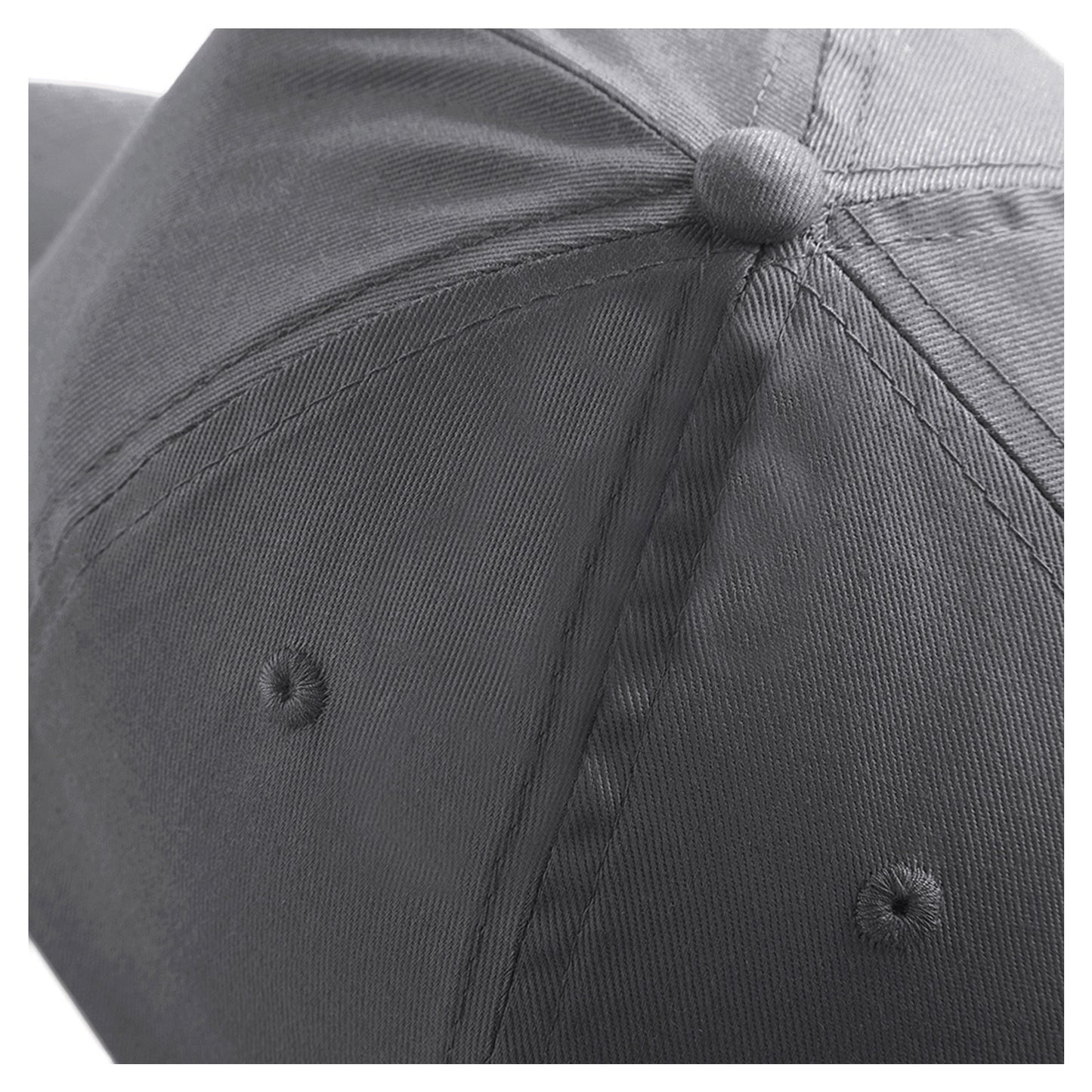 Graphite Grey - Lifestyle - Beechfield Unisex Plain Original 5 Panel Baseball Cap
