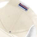 Natural - Back - Beechfield Unisex Plain Original 5 Panel Baseball Cap