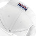 White - Back - Beechfield Unisex Plain Original 5 Panel Baseball Cap