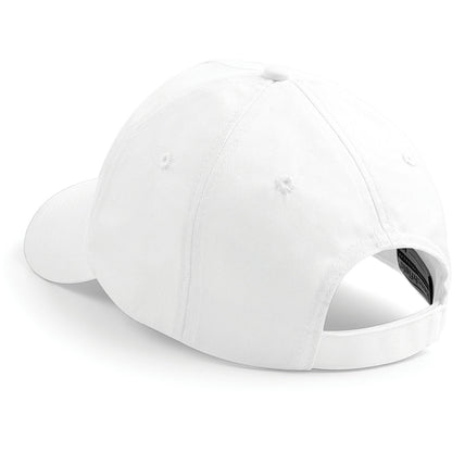 White - Lifestyle - Beechfield Unisex Plain Original 5 Panel Baseball Cap