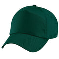 Bottle Green - Back - Beechfield Unisex Plain Original 5 Panel Baseball Cap