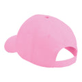 Classic Pink - Side - Beechfield Unisex Plain Original 5 Panel Baseball Cap