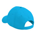 Surf Blue - Back - Beechfield Unisex Plain Original 5 Panel Baseball Cap