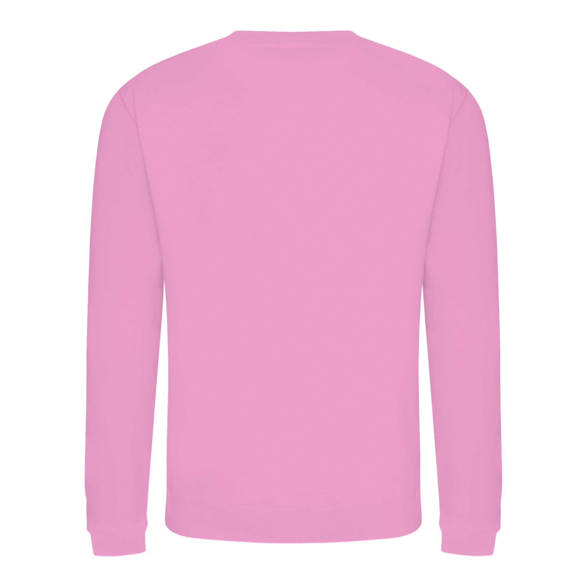 Lavender - Back - AWDis Just Hoods AWDis Unisex Crew Neck Plain Sweatshirt (280 GSM)