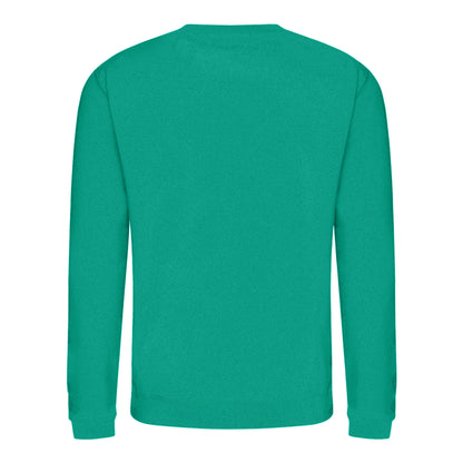 Lagoon - Back - AWDis Just Hoods AWDis Unisex Crew Neck Plain Sweatshirt (280 GSM)