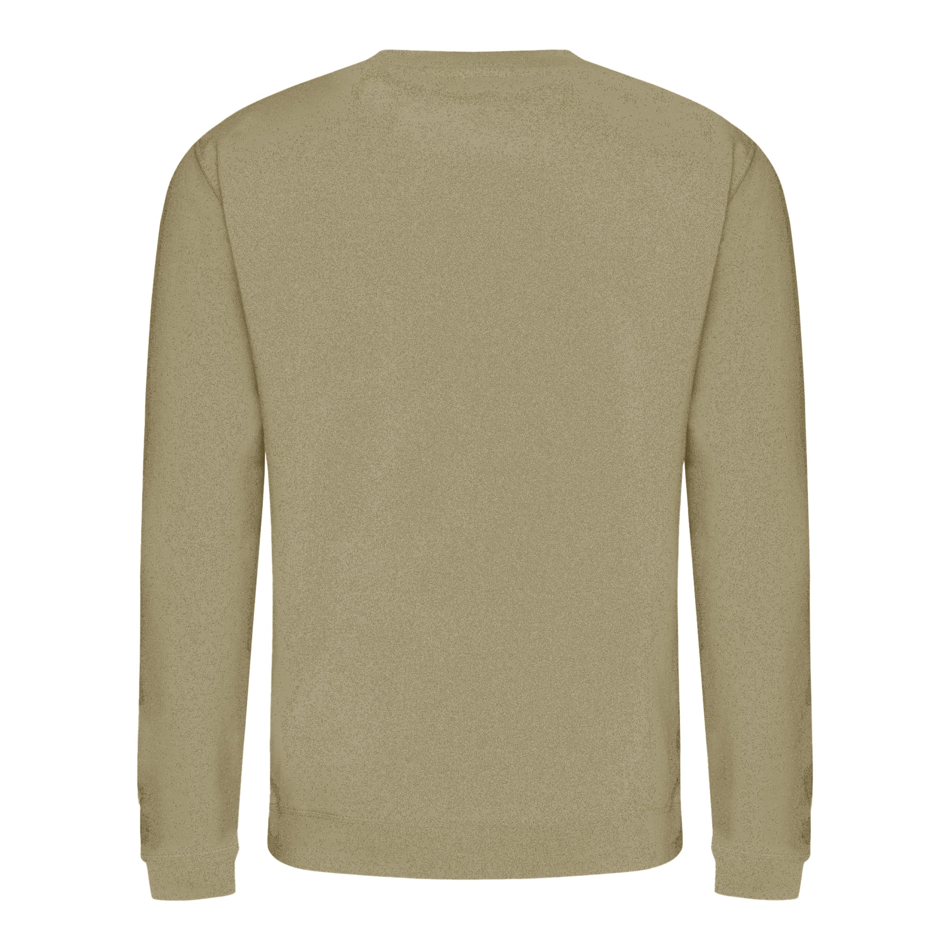 Natural Stone - Back - AWDis Just Hoods AWDis Unisex Crew Neck Plain Sweatshirt (280 GSM)