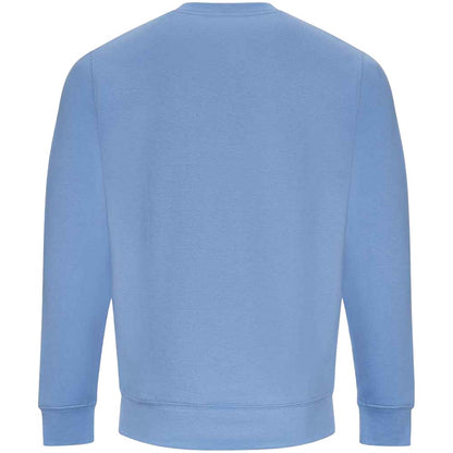 Cornflower Blue - Back - AWDis Just Hoods AWDis Unisex Crew Neck Plain Sweatshirt (280 GSM)