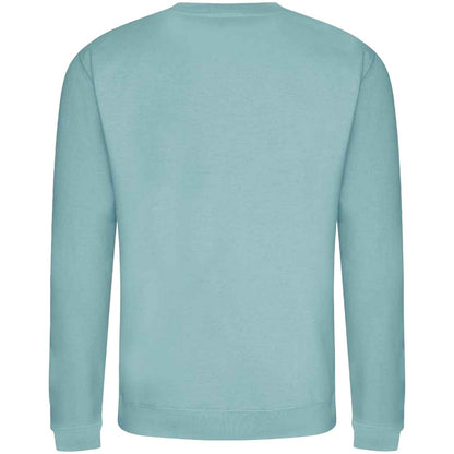 Seafoam - Back - AWDis Just Hoods AWDis Unisex Crew Neck Plain Sweatshirt (280 GSM)