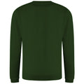 Forest Green - Back - AWDis Just Hoods AWDis Unisex Crew Neck Plain Sweatshirt (280 GSM)