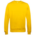 Gold - Back - AWDis Just Hoods AWDis Unisex Crew Neck Plain Sweatshirt (280 GSM)