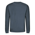 Storm Grey - Back - AWDis Just Hoods AWDis Unisex Crew Neck Plain Sweatshirt (280 GSM)