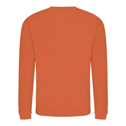 Ginger Biscuit - Back - AWDis Just Hoods AWDis Unisex Crew Neck Plain Sweatshirt (280 GSM)