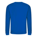 Royal Blue - Back - AWDis Just Hoods AWDis Unisex Crew Neck Plain Sweatshirt (280 GSM)
