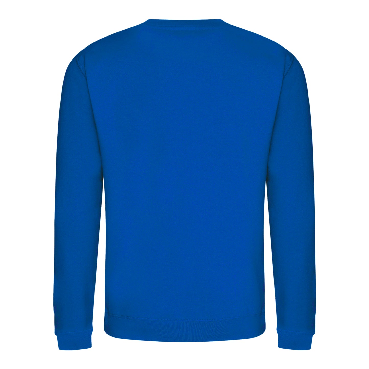 Royal Blue - Back - AWDis Just Hoods AWDis Unisex Crew Neck Plain Sweatshirt (280 GSM)