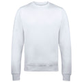 Artic White - Front - AWDis Just Hoods AWDis Unisex Crew Neck Plain Sweatshirt (280 GSM)