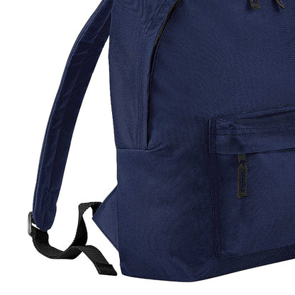 French Navy - Back - Beechfield Childrens Junior Fashion Backpack Bags - Rucksack - School
