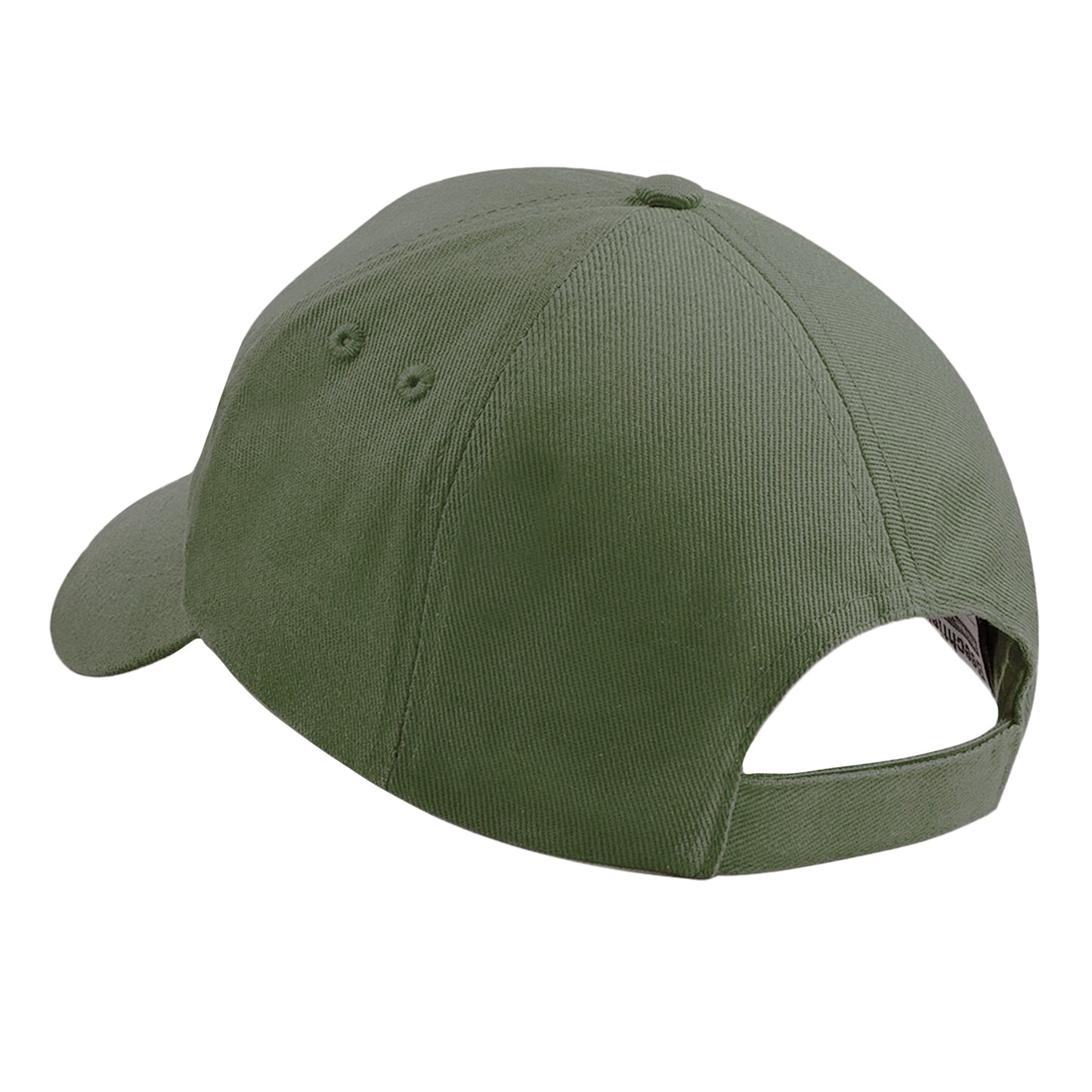 Olive Green - Back - Beechfield Unisex Ultimate 5 Panel Baseball Cap