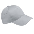 Light Grey - Front - Beechfield Unisex Ultimate 5 Panel Baseball Cap