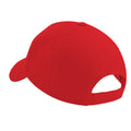Classic Red - Back - Beechfield Unisex Ultimate 5 Panel Baseball Cap
