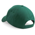 Bottle Green - Front - Beechfield Unisex Ultimate 5 Panel Baseball Cap