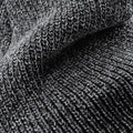 Antique Grey - Back - Beechfield Heritage Adults Unisex Premium Plain Winter Beanie Hat