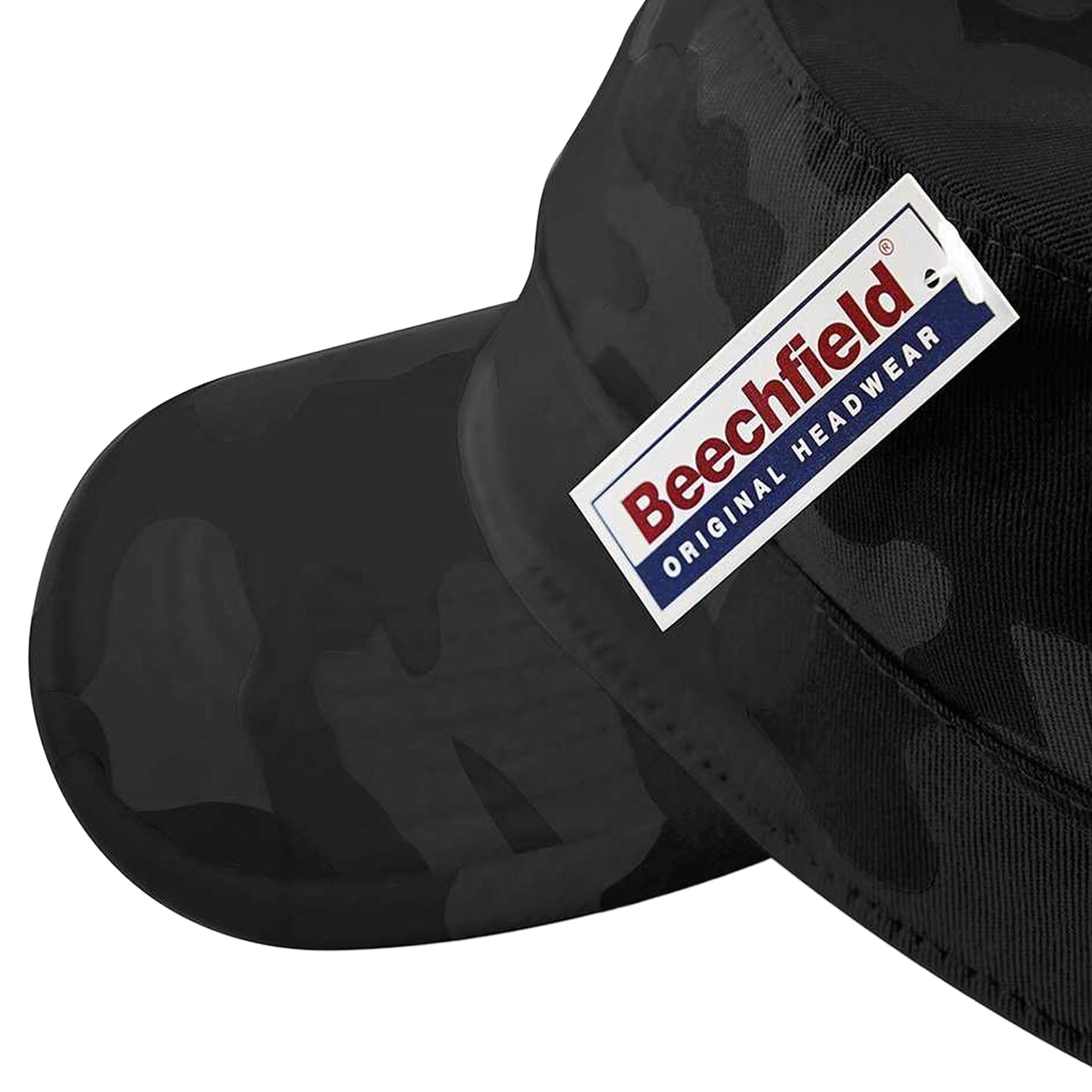 Midnight Camo - Side - Beechfield Camouflage Army Cap - Headwear