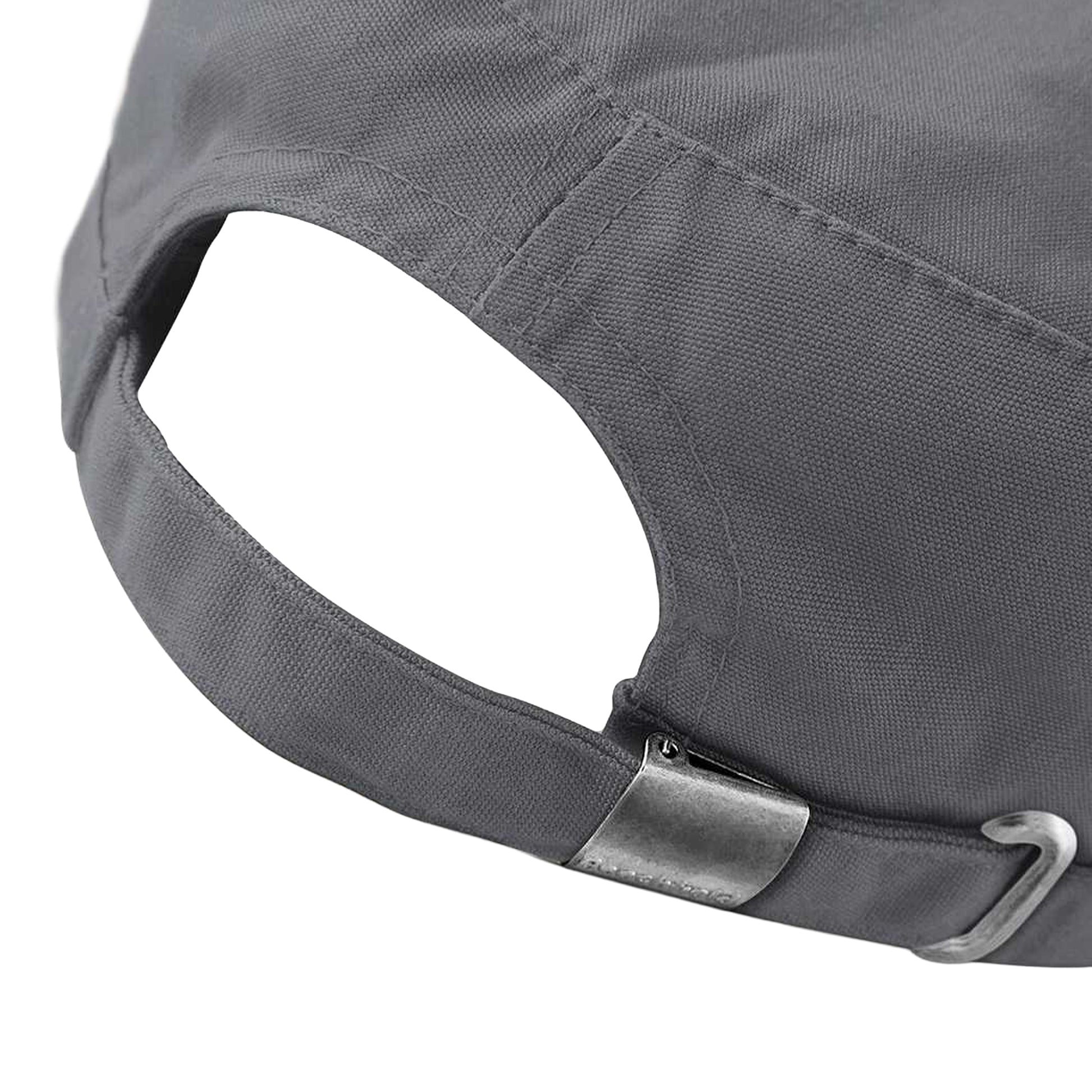 Graphite Grey - Side - Beechfield Army Cap - Headwear