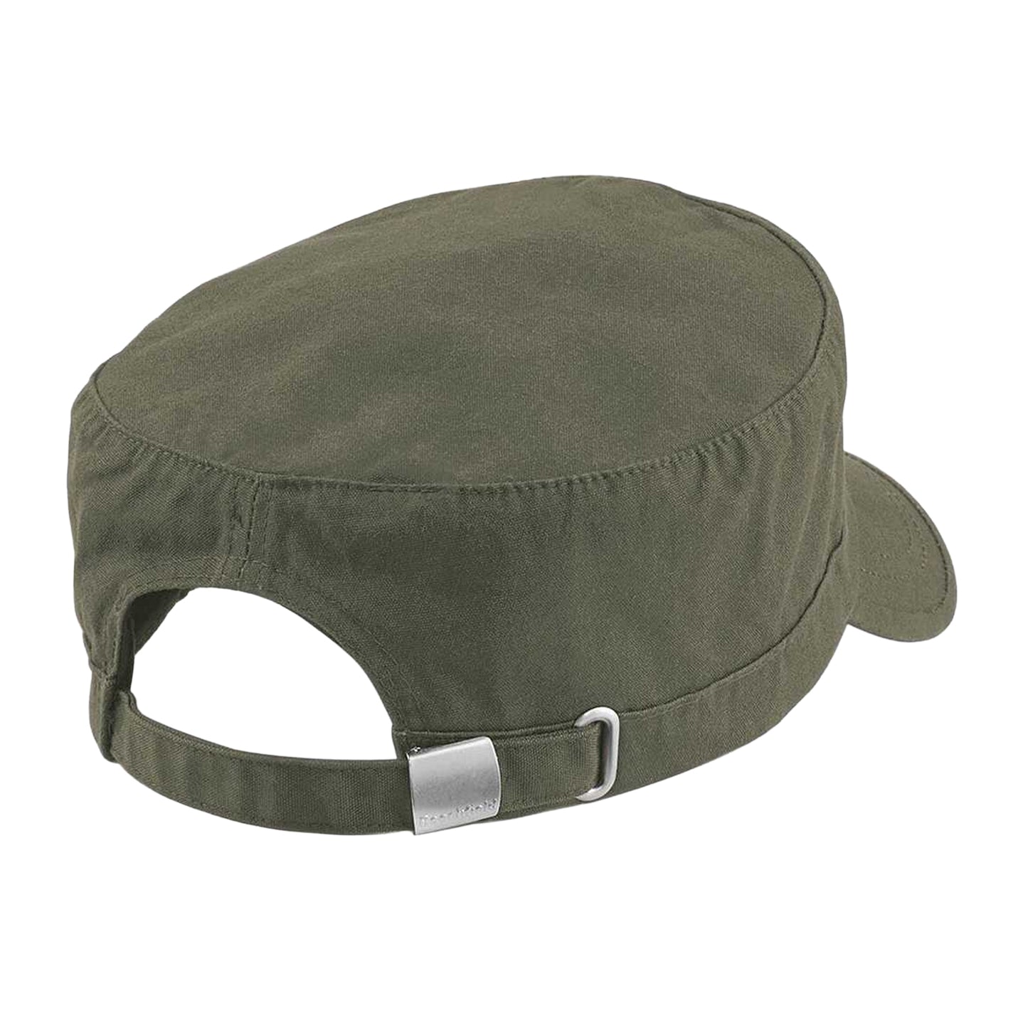 Olive Green - Back - Beechfield Army Cap - Headwear