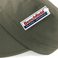 Olive Green - Pack Shot - Beechfield Army Cap - Headwear