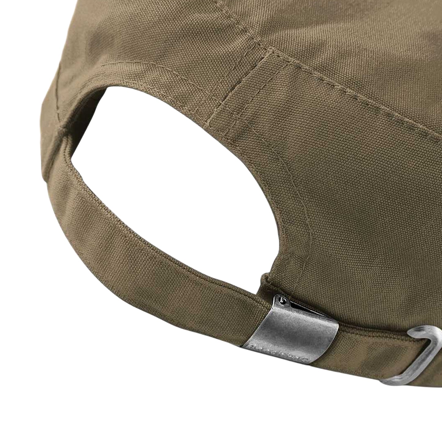 Khaki - Side - Beechfield Army Cap - Headwear
