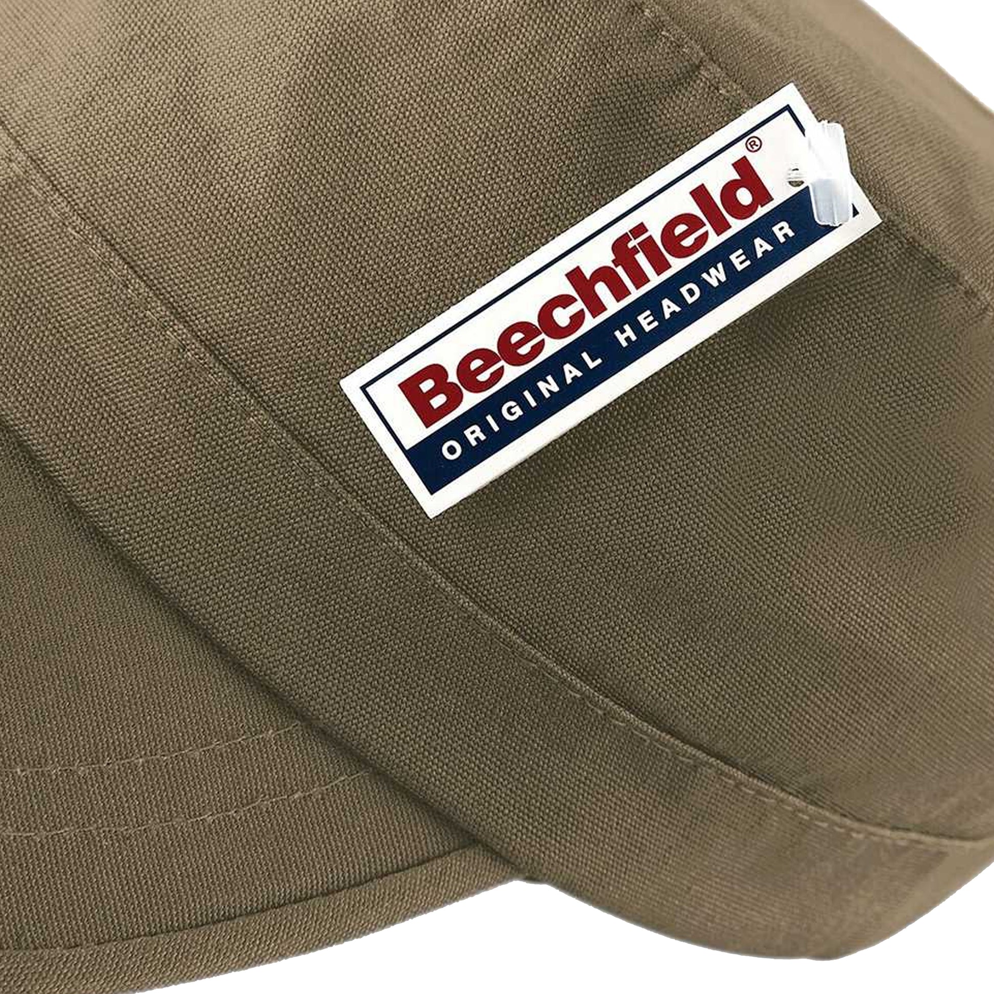 Khaki - Pack Shot - Beechfield Army Cap - Headwear